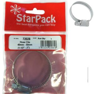 STAR PACK HOSE CLAMP 40MM - 50MM