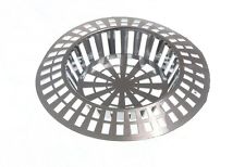 STAR PACK LARGE CHROMED PLASTIC SINK STRAINER