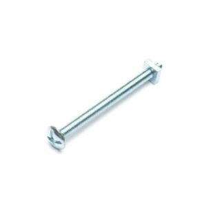 STAR PACK of 4 Roofing Bolts & Nuts, M6 x 50mm