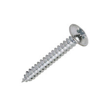 Star Pack of 40 Pozi Pan BZP Self-Tapping Screws, Size 6 x 1/2''