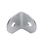 STAR PACK of 8 Mini Square 19mm BZP Worktop Brackets