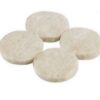 STAR PACK Set of 4 Self-Adhesive Pads, 38mm Diameter, 4mm Thick Felt