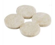 STAR PACK Set of 4 Self-Adhesive Pads, 38mm Diameter, 4mm Thick Felt