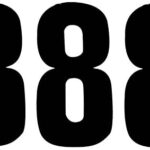 Starpack Black Self-Adhesive Number 8, 75mm, Pack of 3