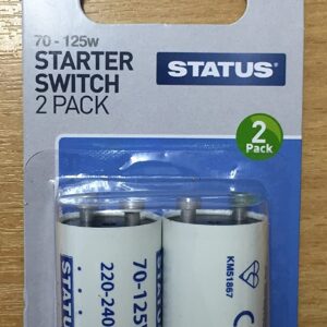 STATUS FSU Fluorescent Starter 70-125W, Pack of 2