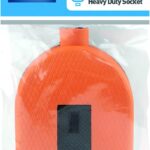 STATUS Heavy Duty Orange Socket, 1 Gang, 13A