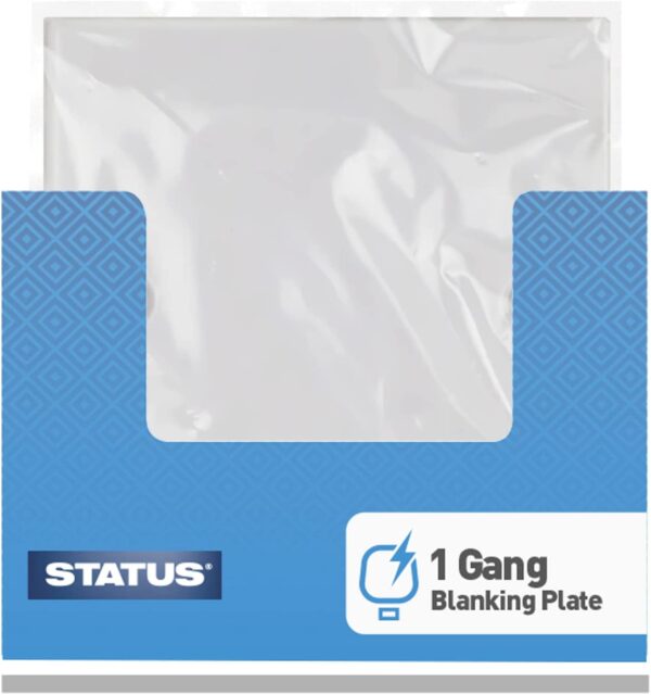 STATUS Single Gang Cover Plate