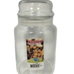 STEELEX 900ML Glass Jar with Pop Sealer Lid for Storage
