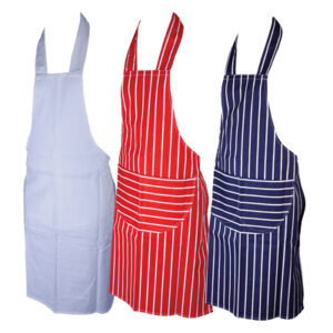 Striped Red Apron