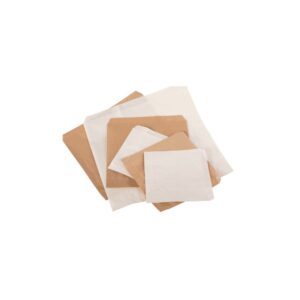 Strung White Sulphite Paper Bags 8x8 - Pack of 1000