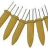 Stylish Screw-In Corn on the Cob Forks - Set of 6 for Sweetcorn