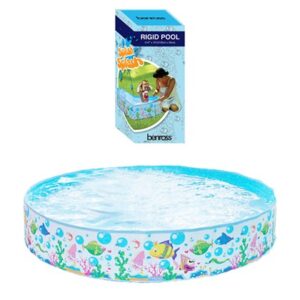 SUNCLUB 47-INCH SWIMMING POOL WITH RIGID SIDES AND SEAWORLD DESIGN