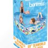 SUNCLUB 59-INCH SWIMMING POOL WITH RIGID SIDES AND SEAWORLD DESIGN