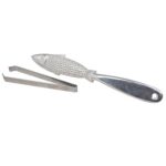 SUNNEX ALUMINUM FISH SCALER 21.2CM AND DEBONING TOOL 3.5CM