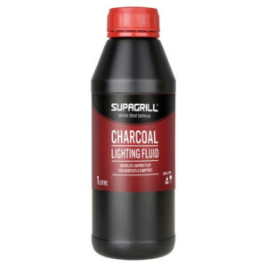 Supagrill Charcoal Lighting Fluid is typically a product used to assist in the ignition of charcoal for barbecues and grills. It comes in a 1-liter bottle and is designed to...