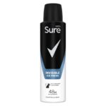 Sure Men's Invisible Ice Anti-Perspirant Deodorant, 150ml