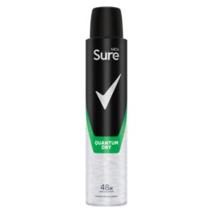 Sure Quantum Dry Men's Anti-Perspirant Deodorant, 200ml