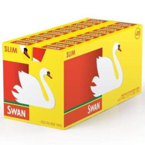 Swan Slim Filter Tips, Case of 20