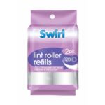 Swirl Lint Roller Refills - 60 Sheets, Pack of 2