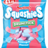 Swizzels Bubblegum Flavour Drumstick Squashies 120g Pack, Priced at £1.15