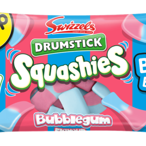 Swizzels Drumstick Squashies Bubblegum Flavor 60g Pack - Priced at 69p