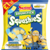 Swizzels Drumstick Squashies Minions Banana & Blueberry Flavor 110g Pack - Priced at £1.15