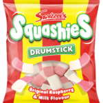 Swizzels Drumstick Squashies Raspberry & Milk Flavor 120g