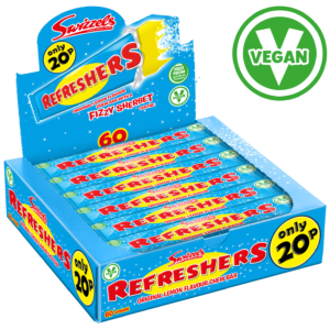 Swizzels Original Lemon Flavour Refreshers Chew Bar 18g - Priced at 20p