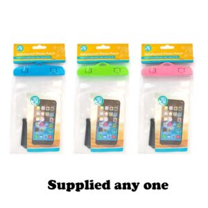 Take a Trip Waterproof Clear Phone Pouch