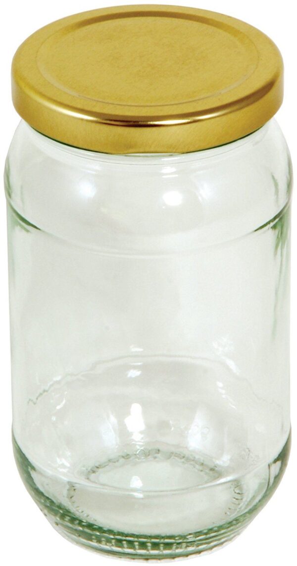 TALA 16oz (454g) Preserve Jar with Gold Screw Lid