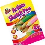 Tallon A4 Sketch Pad with 40 Sheets