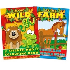 Tallon Coloring and Sticker Activity Book