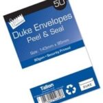 Tallon Duke Peel & Seal White Envelopes - Pack of 50