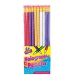 Tallon HB Pencils with Holographic Rubber Tips