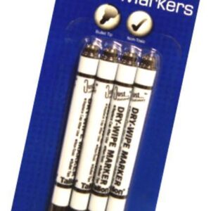 Tallon Set of 4 Black Ink Dry Erase Markers