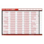 Tallon Wall Planner Calendar for the Full Year 2024 - 2025