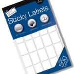 Tallon White Adhesive Labels - 12 x 19mm - Pack of 510