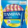 Tampax Compak Pearl Regular, Pack of 16