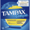 Tampax Compak Regular, Pack of 18