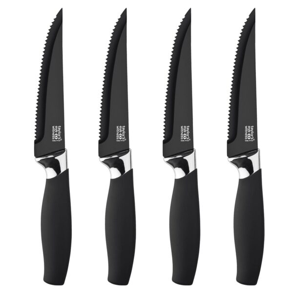 TAYLOR'S EYE WITNESS BROOKLYN SET OF 4 STEAK KNIVES