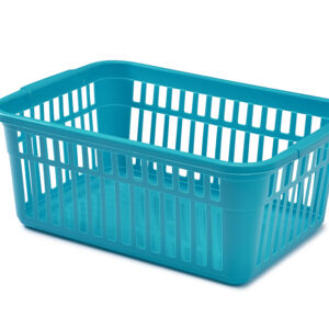 Teal 45cm Convenient Basket by Whitefurze