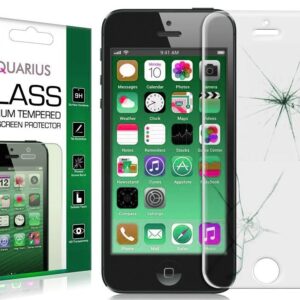 Tempered Glass Screen Protector for iPhone 5G & S