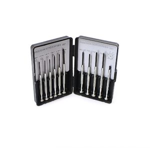 The "11 Pc Precision Screwdriver Set DIY 3099" likely refers to a set of precision screwdrivers designed for detailed and intricate work, such as electronics repair, jewelry...