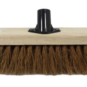 The 12" Soft Coco Garden Wooden Broom Brush Head BHC290B1 is likely a garden broom accessory designed for sweeping outdoor areas. The "12-inch" refers to the width of the brush...