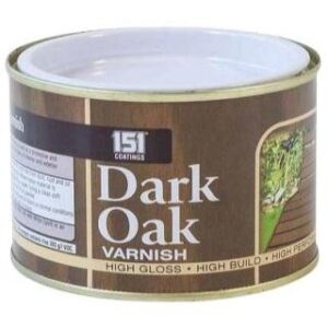 The 151 Dark Oak Varnish Paint in a 180ml container is typically a wood varnish product used to enhance and protect wooden surfaces. This type of varnish usually offers a dark...