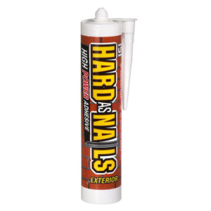 The "151 Hard as Nails High Power Adhesive Exterior Cartridge" is likely a type of construction adhesive designed for outdoor use. Such adhesives are typically formulated to...