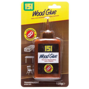 The "151 Wood Glue 120g" is typically a product designed for bonding wood surfaces. It comes in a 120g container and is commonly used in woodworking and DIY projects. The glue...