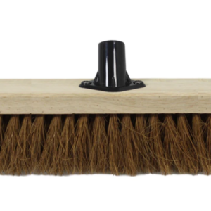 The "18" Soft Coco Garden Wooden Broom Brush Head SK29393" refers to a broom brush head designed for outdoor use, particularly in gardens. It features an 18-inch wide head,...