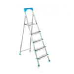 The "4+1 Multipurpose Metal Indoor Outdoor Step Ladder 11004" is a versatile ladder designed for both indoor and outdoor use. It typically features four main steps plus an...