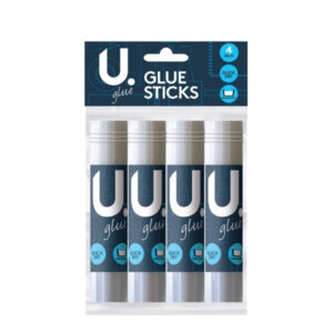 The "4 Pack Glue Sticks Quick Dry Art and Crafts Washable Glue Sticks P2430" is likely a product offering a set of four glue sticks designed for art and craft projects. These...